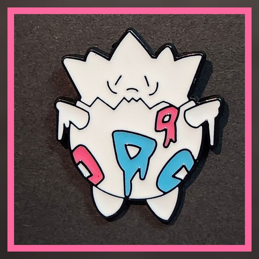 Pokemon Togepi RWB 1" Enamel Pin